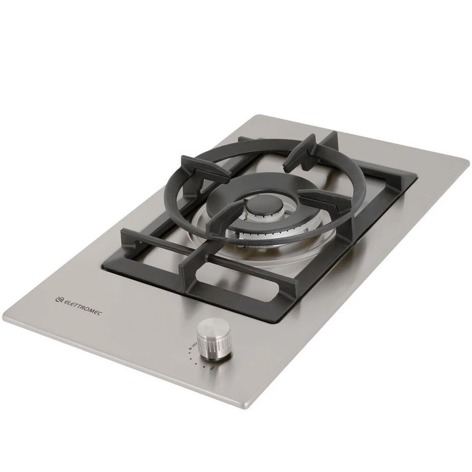 Dominó 1B a gás Dual Flame Quadratto 30cm - Elettromec - Imagem 2