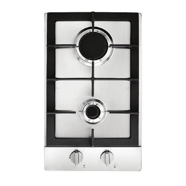 Dominó Inox 2 bocas Prime Cooking 30cm - Cuisinart