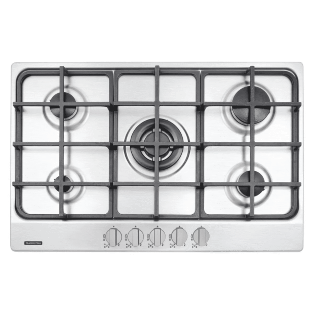 Cooktop a gás 5 bocas New Penta 5GX TRI HE Safestop 75cm - Tramontina