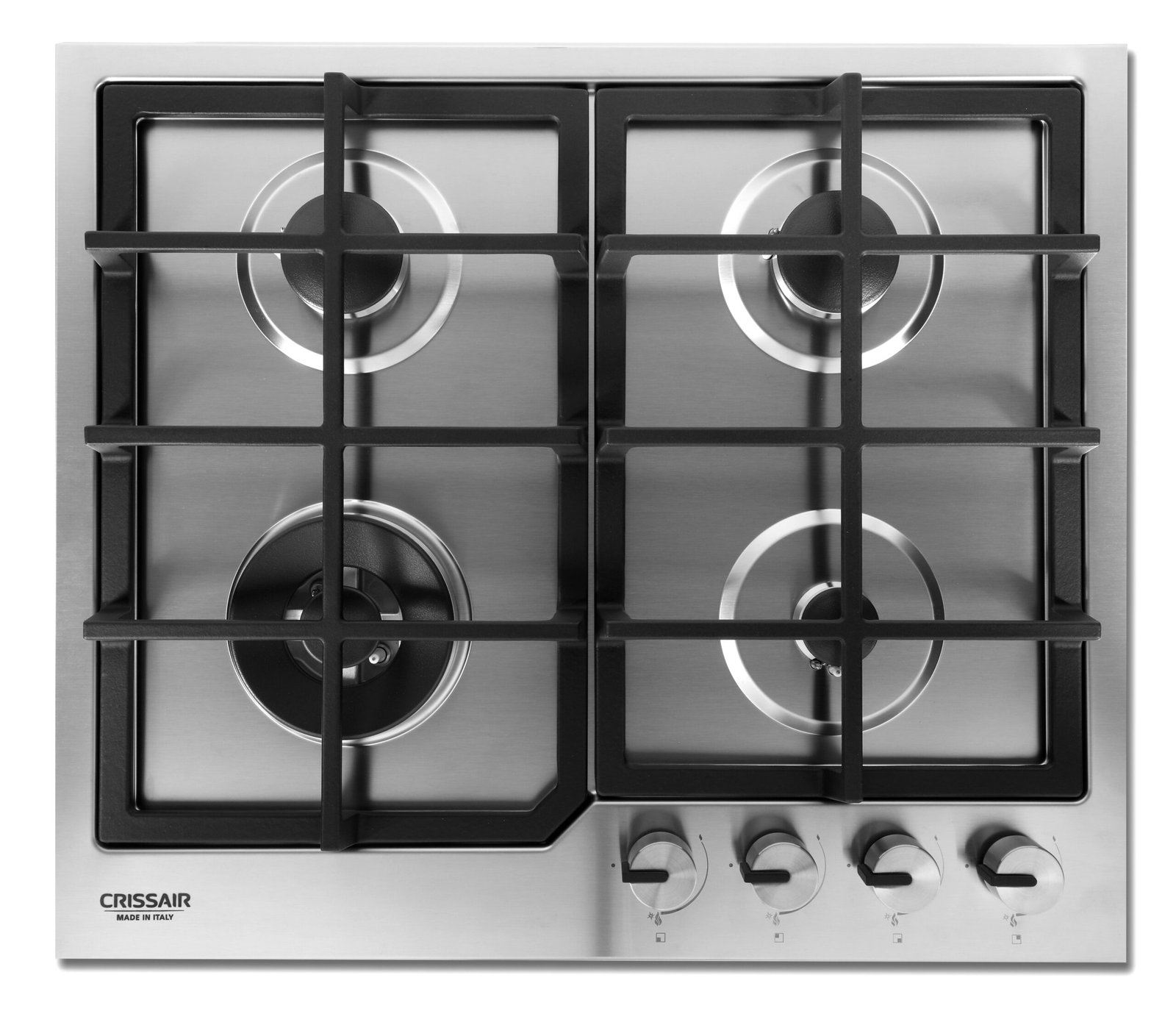 Cooktop 4 bocas a gás Semi Filo 60 (CCP 600) - Crissair 1 cooktop semi filo crissair