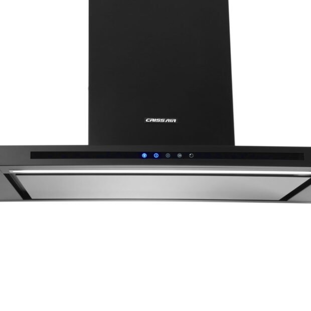 Coifa de Parede Drito Plane Black 90cm (CRR 08.9) - Crissair