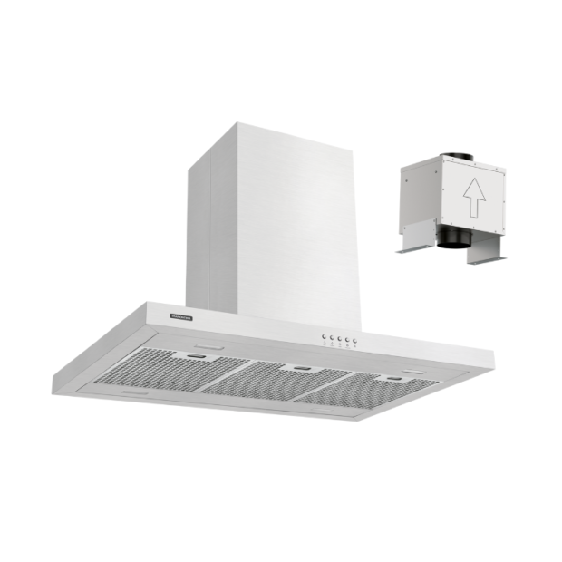 Coifa de Ilha Inox Dritta Isla Split 90cm - Tramontina