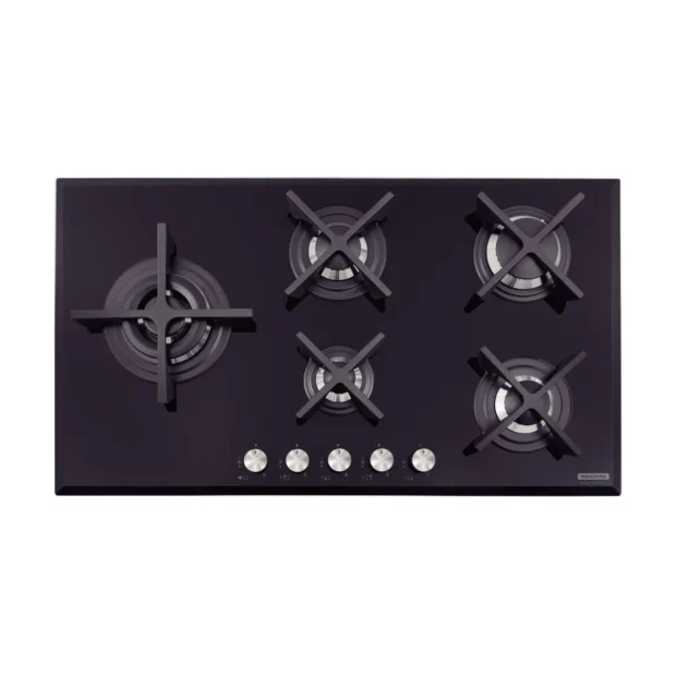 Cooktop a gás Design Collection 90 Glass Flat 5 bocas - Tramontina
