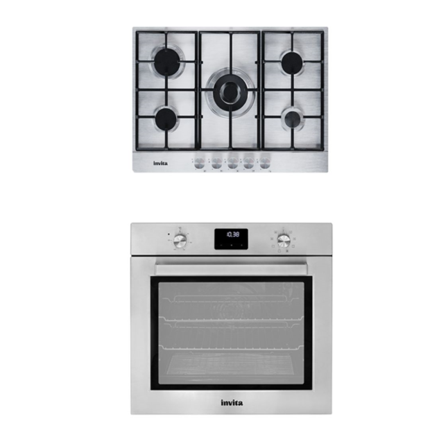 combo de forno eletrico e cooktop