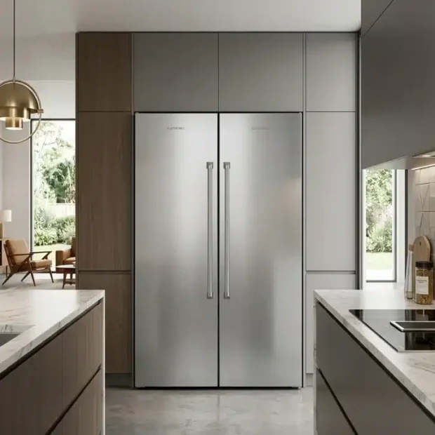 Conjunto Inox Duo Refrigerador 317L e Freezer 242L - Elettromec