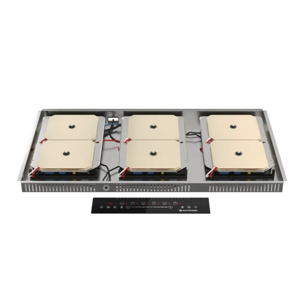 Cooktop Invisível 6 bocas 90cm - Elettromec
