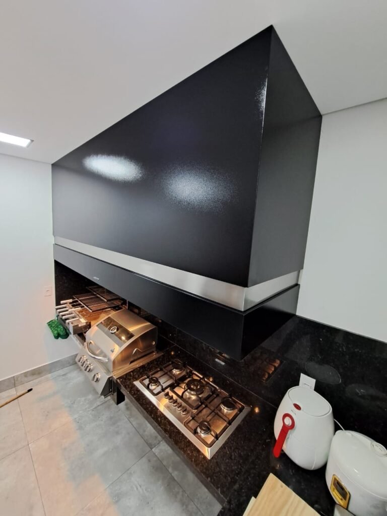 Coifa Box Preta