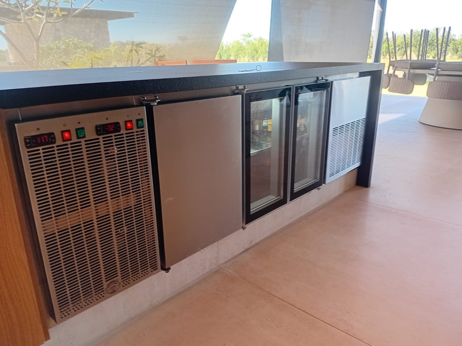Balcões refrigerados