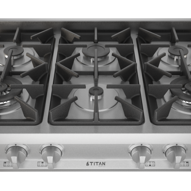 Rangetop Profissional 6 bocas Fabricação Nacional - Titan